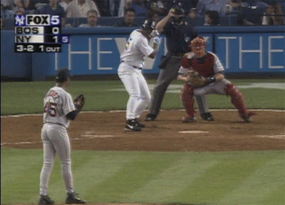 Pedro Martinez does not agree with the umpires 